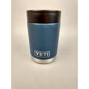 Yeti Rambler Colster 12 oz Can Insulator Navy Blue Blue Cross Blue Shield Mich.